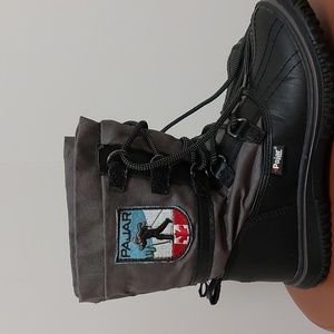 Pajama boots size 5.5 black